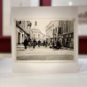 Original silver print - France - Street scene - Circa 1960 - Vintage silver print