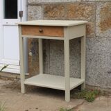 Sellette / bout de canapé / table de chevet bois massif
