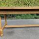 Solid oak farmhouse table