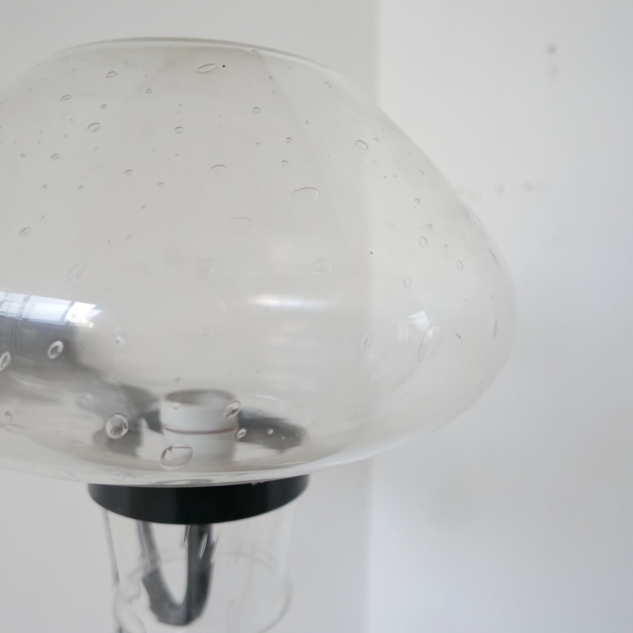 Mid-century glass wall light