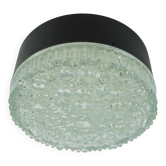 N° 1 sur 2 - plafonnier ou applique murale Staff modèle a 226 verre bullé années 60-70