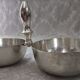 Old cups salter servant rinse-fingers silver bronze