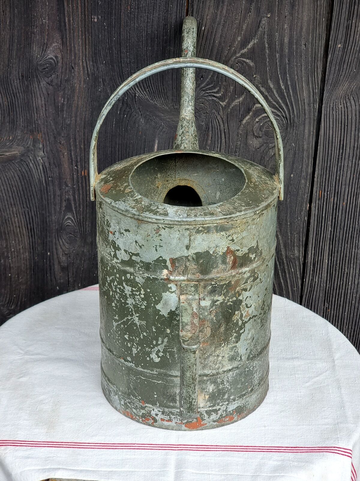 Industrial zinc watering can