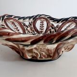 Fase Vallauris faience fruit basket