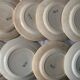 8 plates and an old compoter Terre de Fer HB and Co.
