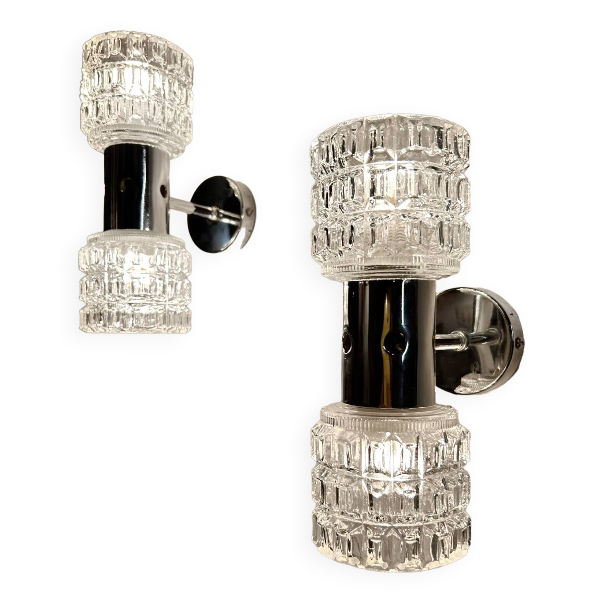 70s design wall lights (X2)