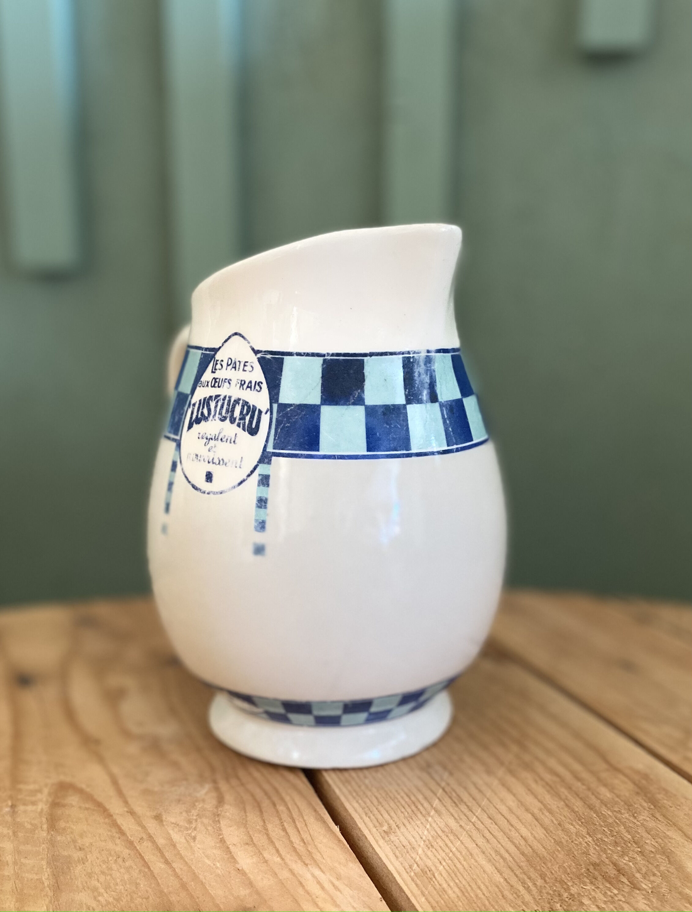 “Lustucru” advertising carafe