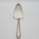 Old Silver Metal Cake Pie Server