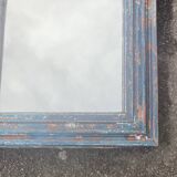 Old large entrance mirror with beautiful patina