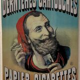 Metal advertising plate