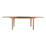 Table extensible années 50 en teck magnifique. Moderne/Rétro