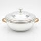 Soup tureen or vegetable dish in silver-plated metal – French silversmithing