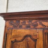 Wardrobe 2 doors louis xv walnut of the xix th siecle