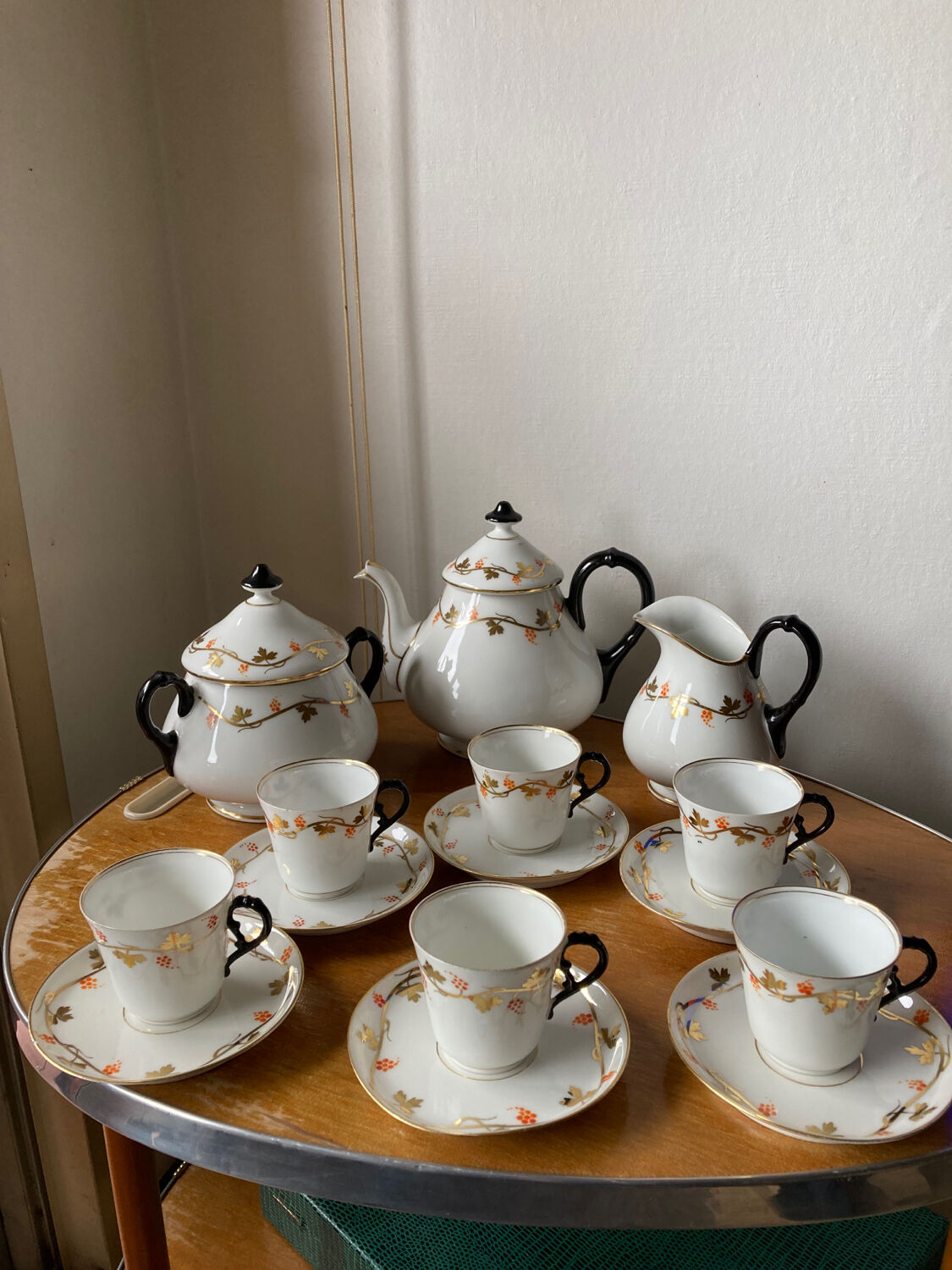 Empire period tea service