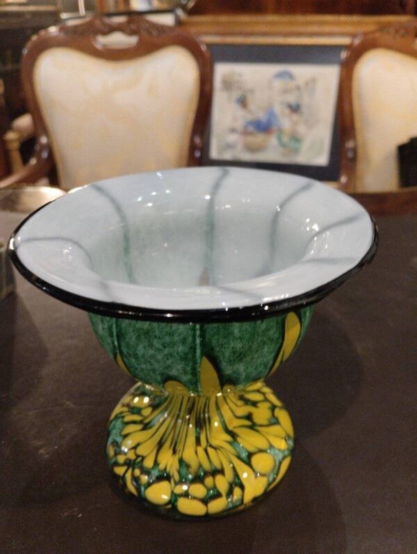 1261638 - Vase- Verre - Franz Welz - Bohême - V. 1930.