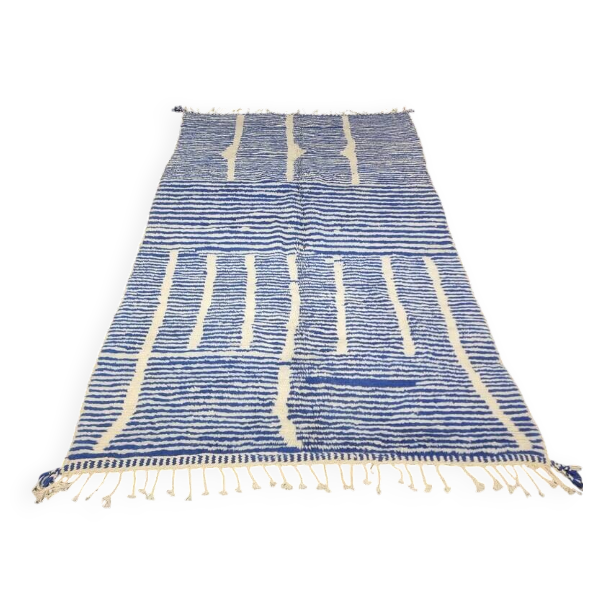 Beni Ourain blue rug 150/250cm