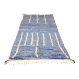Beni Ourain blue rug 150/250cm