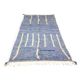 Tapis Beni Ourain bleu 150/250cm