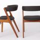 2 Chairs by Kai Kristiansen, model T21, Danish Teak 1960s