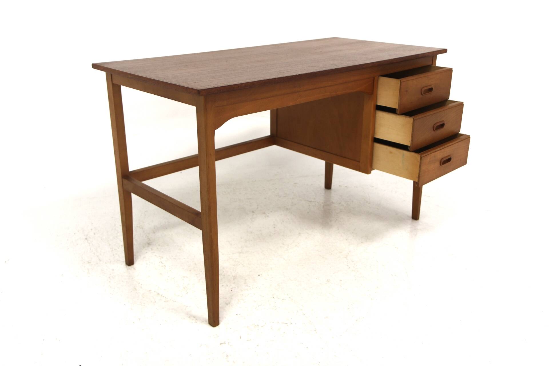 Scandinavian teak desk, Sweden, 1950
