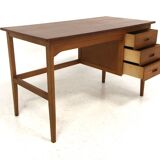 Scandinavian teak desk, Sweden, 1950