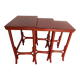 Ensemble de trois tables Pologne Cracovie années 1930