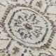 Tapis Vintage Tons Neutres Beige Motif Discret Élégant, 166x244 Cm