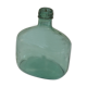 Charming bottle bottle brand BANDEIRA in vintage bluish green glass