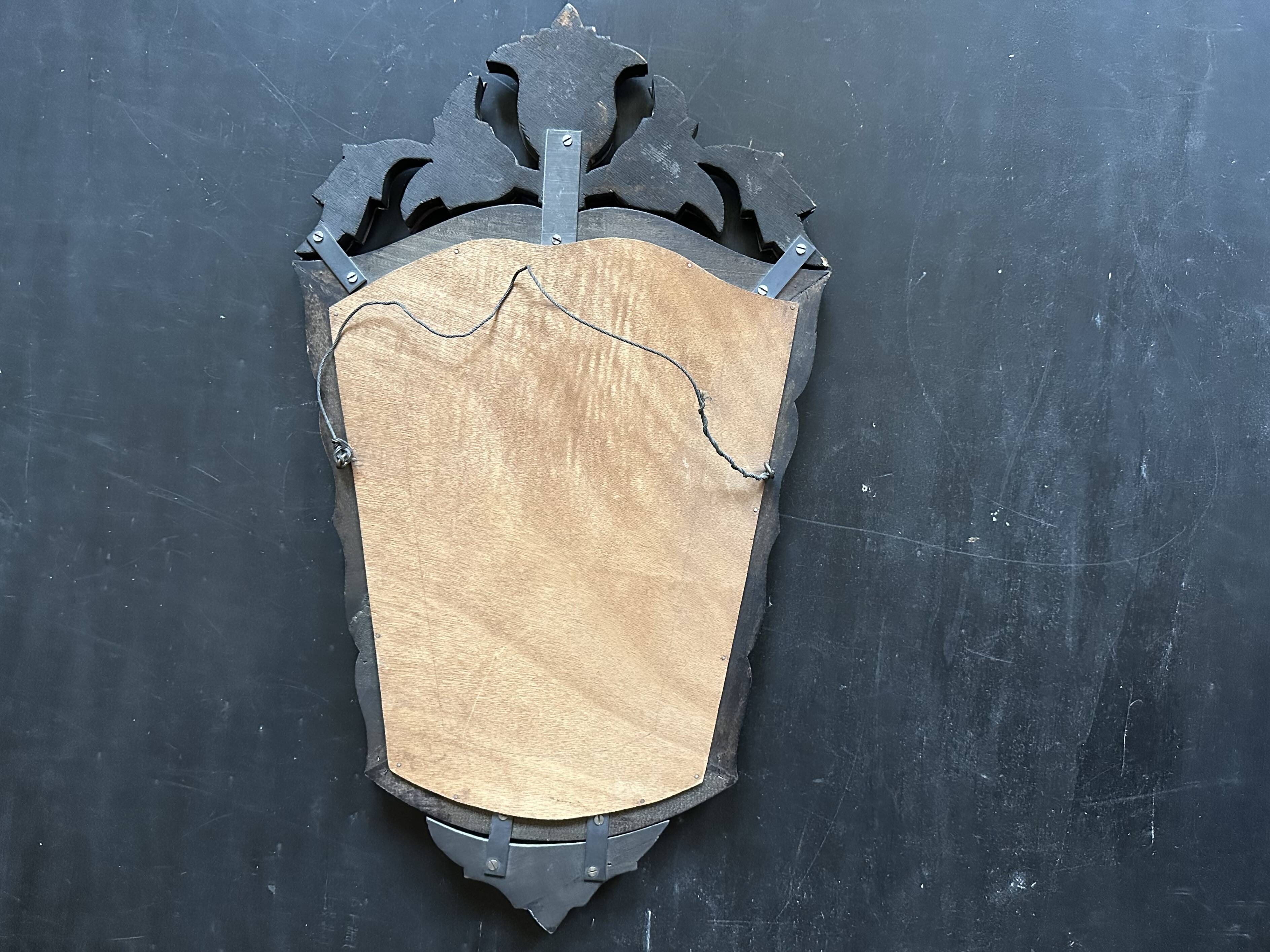 Venetian mirror made of Murano glass, early 20th century.