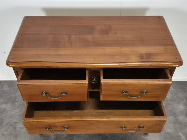 Commode de style transition en merisier