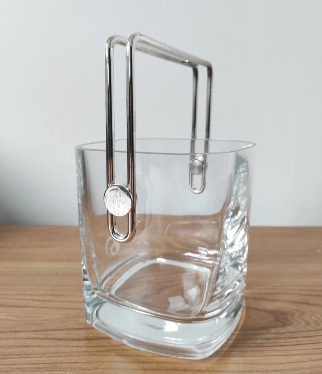 Vintage ice bucket Luigi Bormioli-Italy