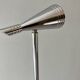 Paire de lampadaires Herstal acier chromé