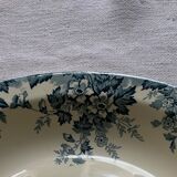 Round dishes in fine earthenware saint amand