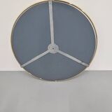 Italian 1960s solid brass wall mirror with original patina – Milan nightlife provenance