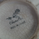 Charolles art-deco cracked ceramic picnic vase