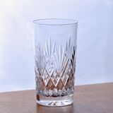 6 large mouth-blown Montbronn crystal glasses from the "Blois" collection