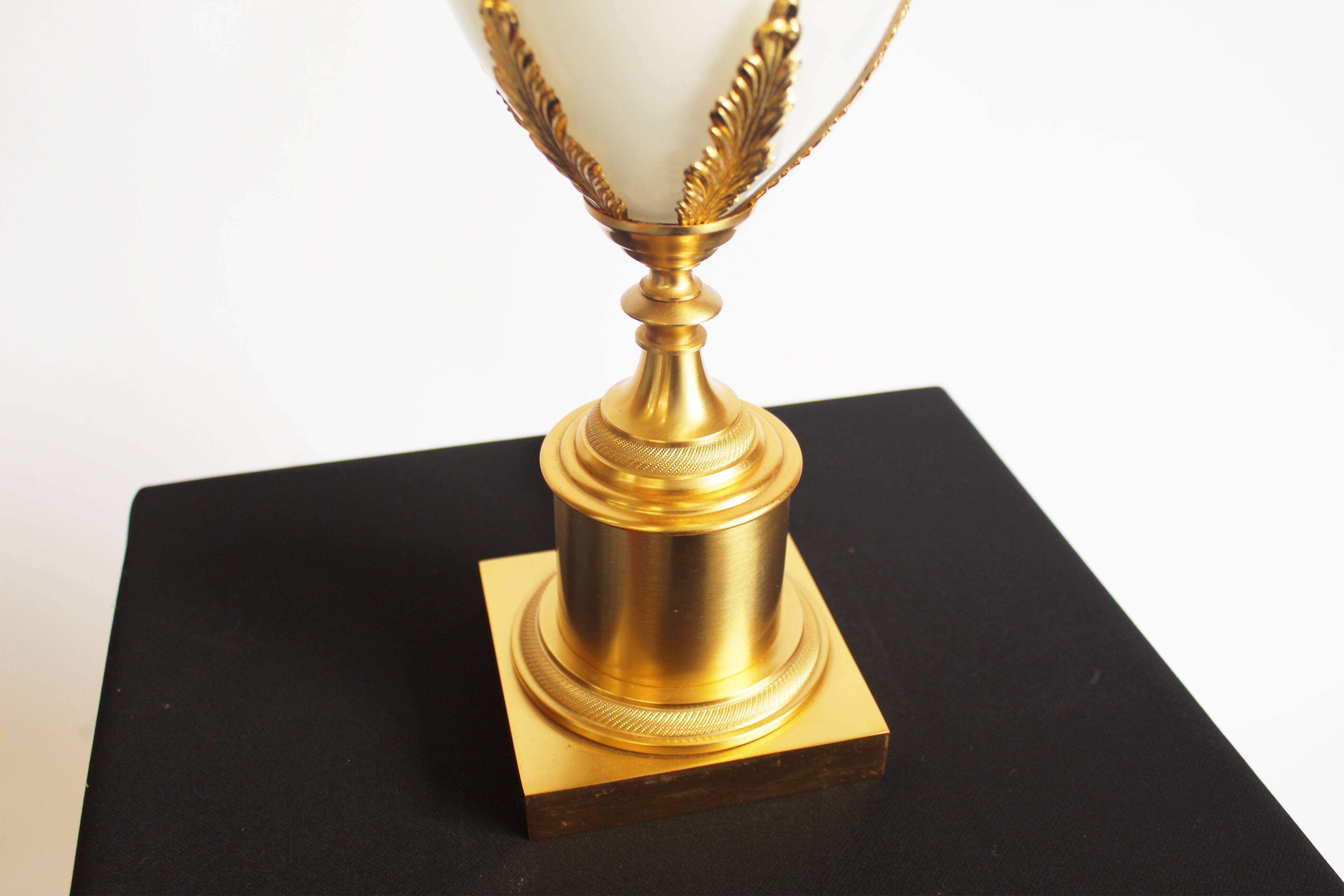 Large 'Palm' Table Lamp by Boulanger, Belgium 1970's