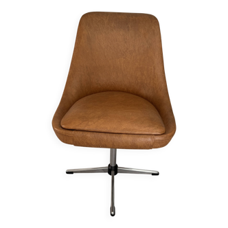 Vintage chair in Sky and metal