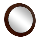 Scandinavian-style crystal mirror, Germany, 1970s