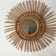 Vintage rattan mirror - 57cm