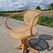 Thonet 5501 curved wood armchair