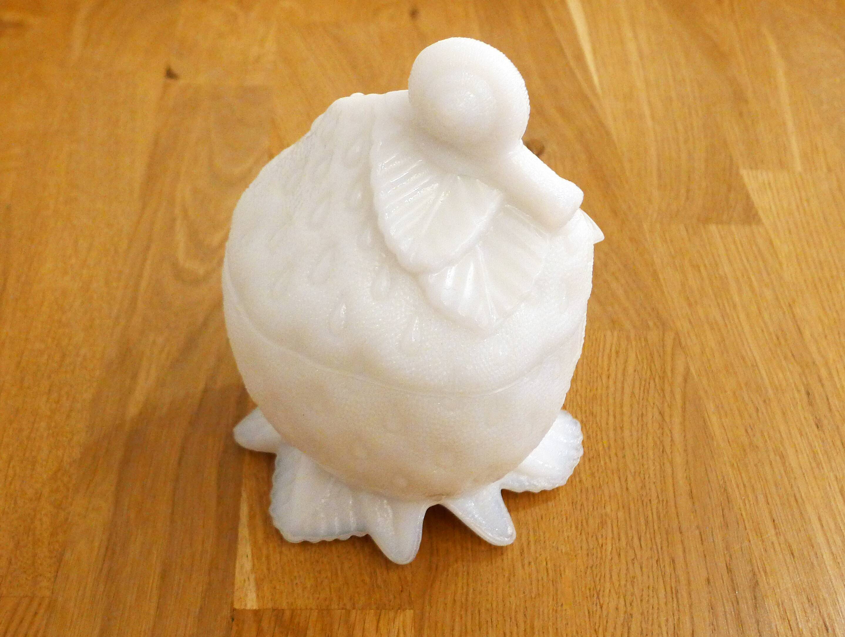 Strawberry and snail sugar bowl