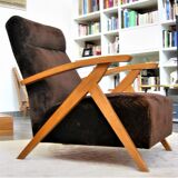 Chair of the years 50-60 frame wood