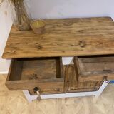 Old wooden sideboard