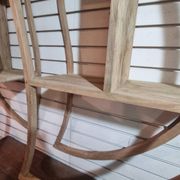 YIN YANG TEAK BOOKSHELF