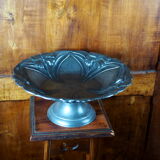 Piedouche tin cut with lily patterns - art nouveau - xxth century
