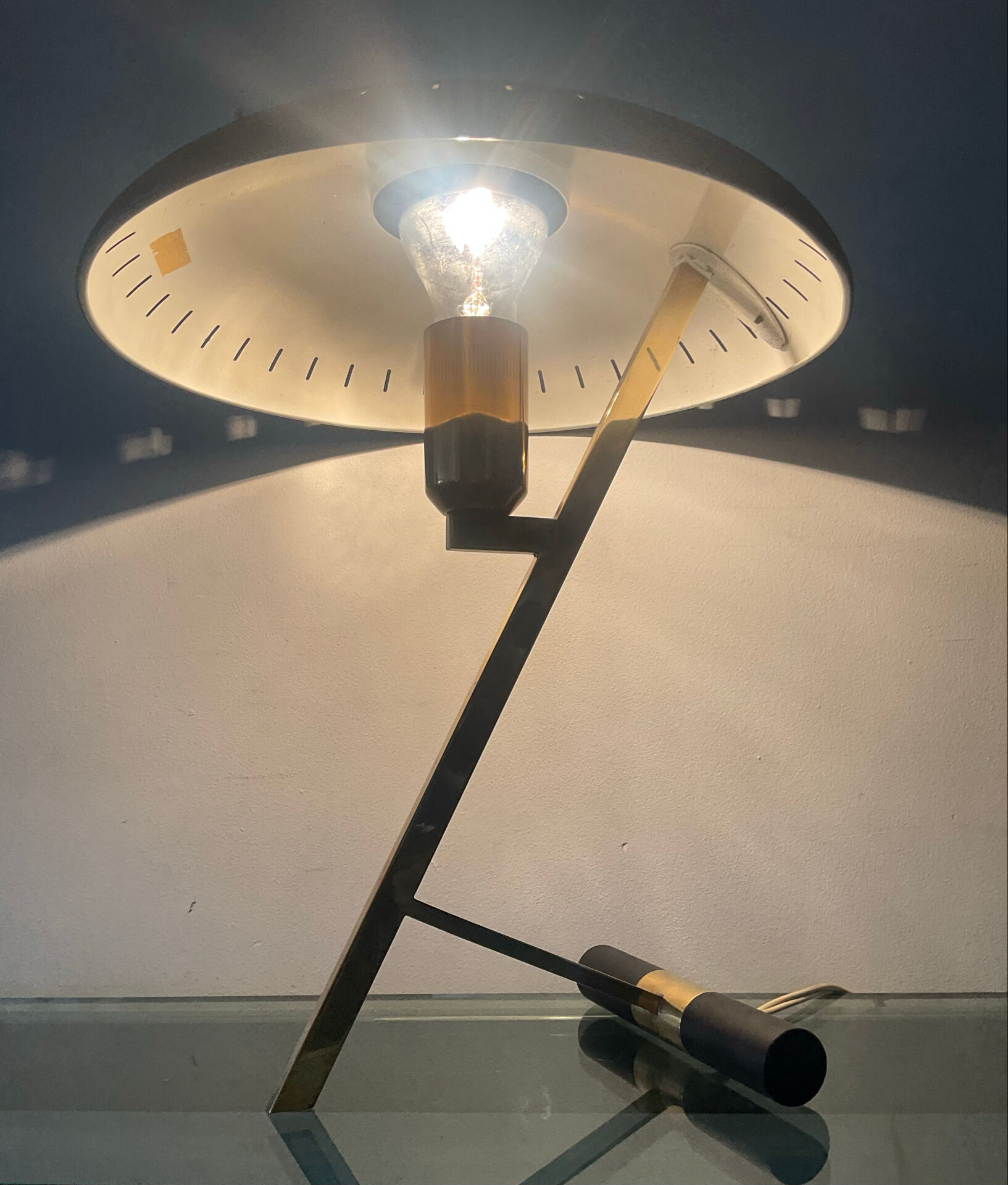"Z" lamp by Louis Kalff from the 1950s.