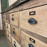 Workshop craft furniture with oak drawers early twentieth century