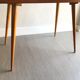 Table basse vintage pieds compas
