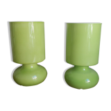 Pair of vintage Ikea 90s lamps